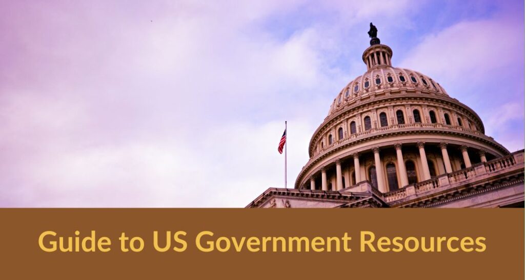 Guide to US government Resources
